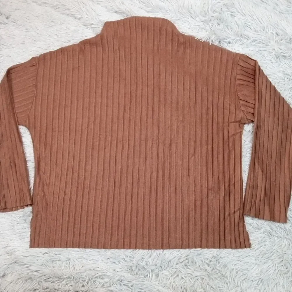 Bailey 44 Sweater Womens XL Brown‎ Lightweight Soft Textured Comfort Casual